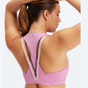 Fabletics Boost Medium Impact soft sports bra top